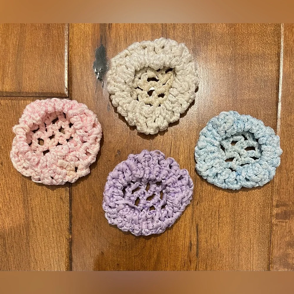 Assorted Crochet Hair Bun Covers